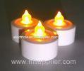 Seven colors flameless PP plastic led birthday candles / tealight candle