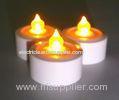 Seven colors flameless PP plastic led birthday candles / tealight candle