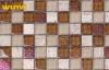 Various Glass Ceramic Mosaic Tiles , Stone And Glass Mosaic Tile Mixes