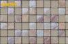 Inner Anti - dust Stone And Ceramic Mosaic Tiles / Glass Stone Mosaic Tile