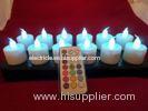 Multi colors remote control induction rechargeable LED Candles With Timer
