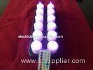 Rechargeable NI-MH battery LED Christmas Candles , Flickering LED Candles