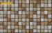 Glossy Ice Cracked Marble Stone Glass Ceramic Mosaic Tiles For Building