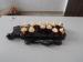 Remote controlled rechargeable Valentine's Day Candles with electroplating surface