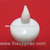 Flameless white Home decoration Floating LED Candles , 38mm(D)*41mm(H)