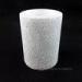 Flameless silver glitter surface treatment LED pillar candles with Toggle switch