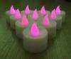 Customised Color Changing Home Decor LED flickering candle / tealight candles