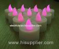 Customised Color Changing Home Decor LED flickering candle / tealight candles