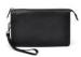 Top Grain Pebble Mens Leather Clutch Bag