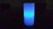 3V remote controlled flickering blue light Electric led candle with timer