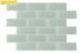 Anti - dust Bathroom Glazed Glass Brick Tiles , Brick Mosaic Tiles For Walls