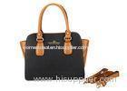 Fashion Ladies Leather Handbags / Womens Tote Bags with pocket