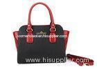 Top Grain Nappa Medium Size Ladies Leather Handbags , Fetal Buffalo Soft Sides
