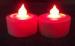 ABS plastic LED tealight candles , customized battery powered LED Candles