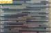 Brushed Strip Mix Gray Color Mosaic Tiles With 10*10 Mirror Chips For Home Wall Dec.
