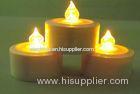 color change yellow Flameless ABS plastic ivory led battery candles for party