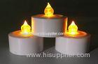 Personalized flickering Flameless PP plastic LED colored tealight candles