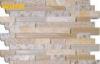 irregular Strip Water Proof SeaShell Mosaic Tile Mix Stone and Crystal For Kitchen