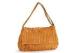 Sheepskin Camel Patchwork Messenger Bag for Men and Woman
