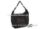 Scrap Sheep Skin Oversized Patchwork Leather Bag for Ladies , Women