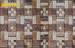 Home Wall Beauty Decorative Glass And Metal Mosaic Tile 4 / 6/ 8mm Thickness