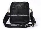 Custom Fine Handicraft Fashion Mens Leather Bag with Nylon Lining