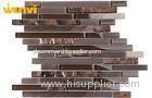 Heat Resistance Glass And Metal Mosaic Tile For Sauna Bathing Pools
