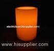 yellow light plastic Electric LED Candles , remote controlled flameless votive candles