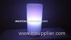 flameless flickering light pink LED Pillar Candles , battery pillar candles