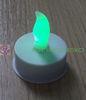 Green smokeless plastic electric LED candles For Halloween Party decoration