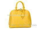 Luxury Yellow Alma PM Womens Leather Tote Bags with classic design