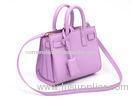 Purple Lizard Leather HandBag