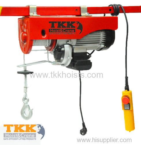 EN14492 Mini electric hoist With Upper and Lower Limit Switch 800KG