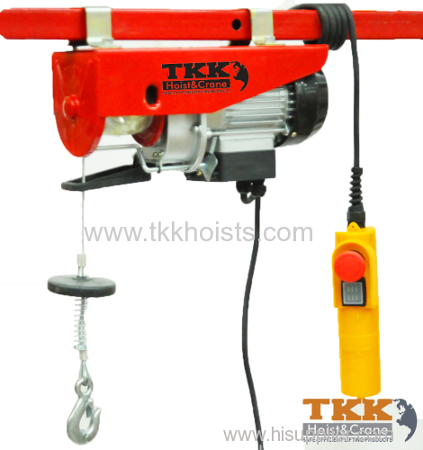 GS standard Electric Hoist With Upper and Lower Limit Switch 250KG