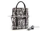 Foldable Womens PU Leather Bag Large Shopper Tote Backpack