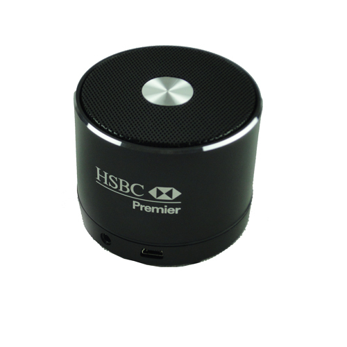 Stereo Audio Mini Wireless Bluetooth Speaker with LED Light HSBC Promotion