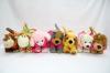 lovely plush cartoon animals hangbags