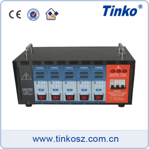 Tinko 5 points thermometer hot runner temperature controller for blow moulding machine