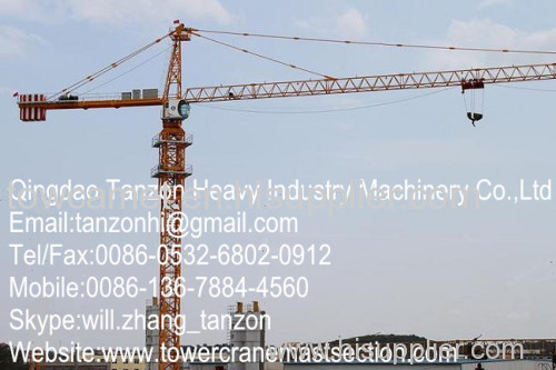 Tower Crane , Q345B Steel 8 tons China Tower Crane Manufacturer,china crane supplier