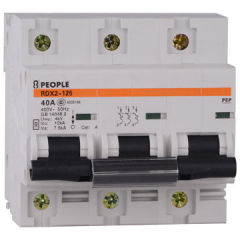 MCB Miniature Circuit Breaker 125A breaking capacity 10KA