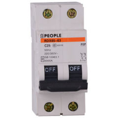 MCB Miniature Circuit Breaker C65 1 to 63A Normal Current