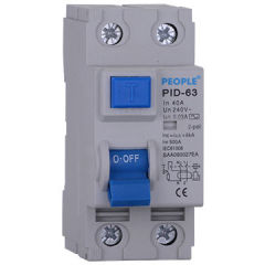 Electromagnetic RCCB residual current circuit breaker