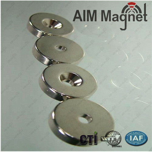 High performance countersink ndfeb magnets