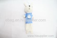 plush rabbit pencil bags