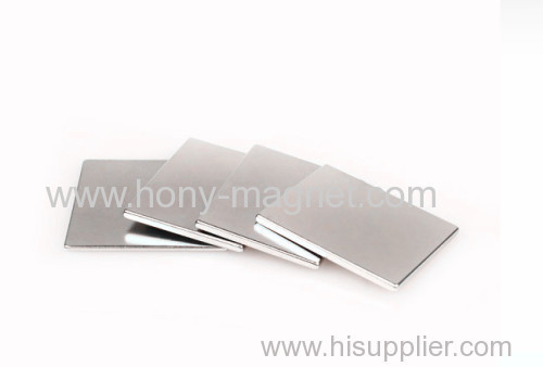 Sintered block shape neodymium magnets