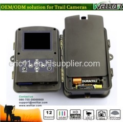 Camo Waterproof Gaming Camera For Deer Hunting With Night Vision 940NM IR Flask