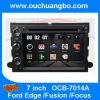 Ouchuangbo Car navigation DVD Stereo System for Ford Edge /Fusion /Focus