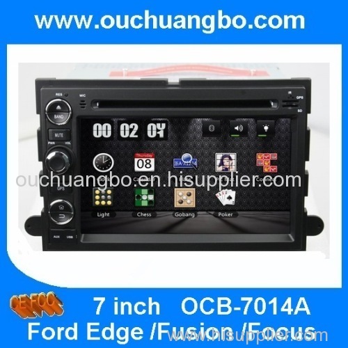 Ouchuangbo Car navigation DVD Stereo System for Ford Edge /Fusion /Focus