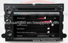 Ouchuangbo Car navigation DVD Stereo System for Ford Edge /Fusion /Focus