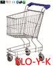 Small Metal Kids Shopping Cart For Supermarket / Grocery Store , Children Shopping Trolley